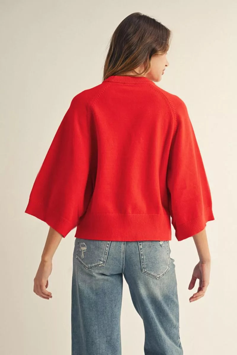 Crimson Crush Sweater