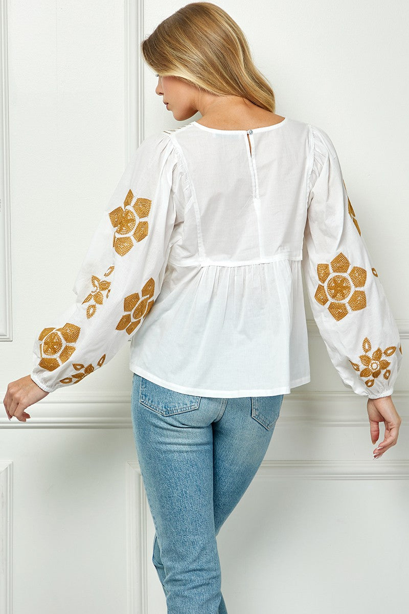 Oak & Ivory Blouse