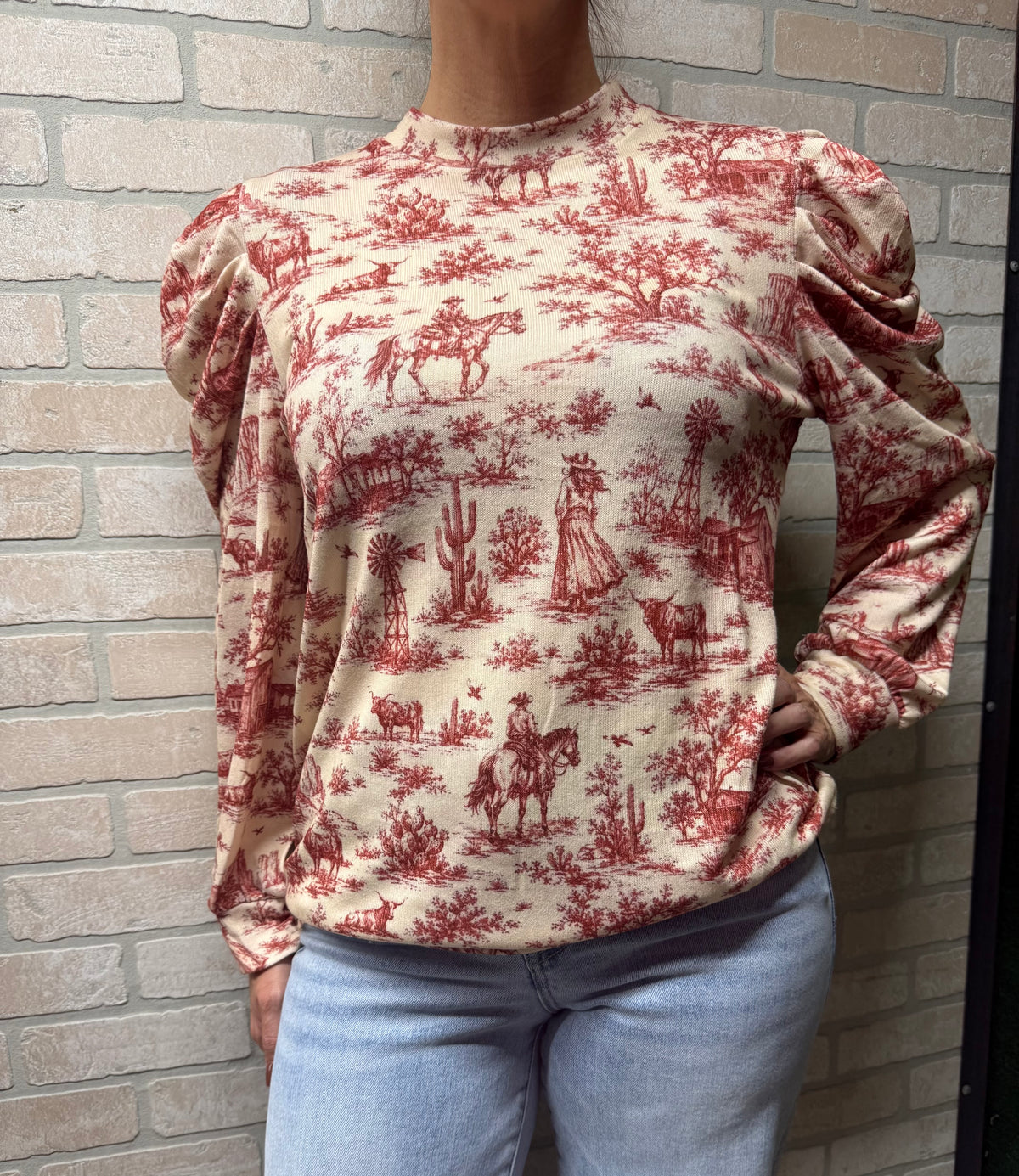 Frontier Toile Top