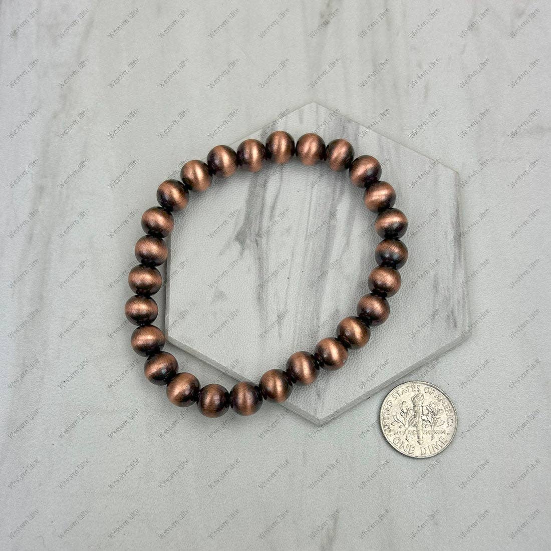 8 mm Stretch Navajo Bracelet