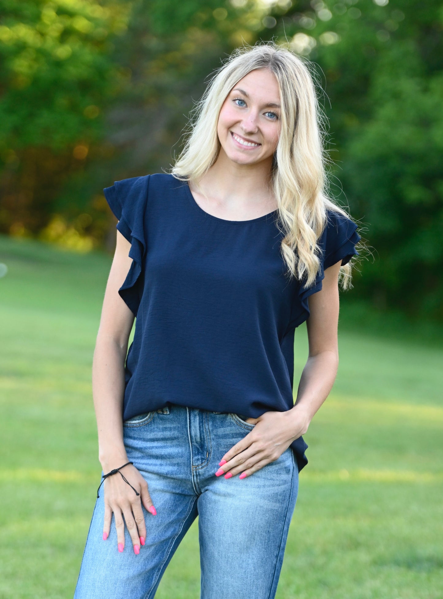 Midnight Prairie Blouse