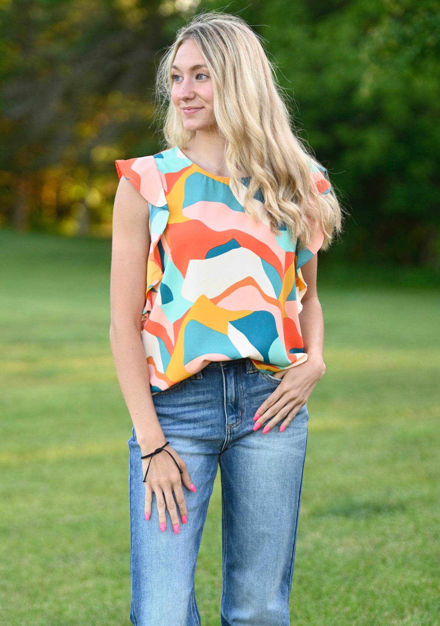 Painted Prairie Blouse