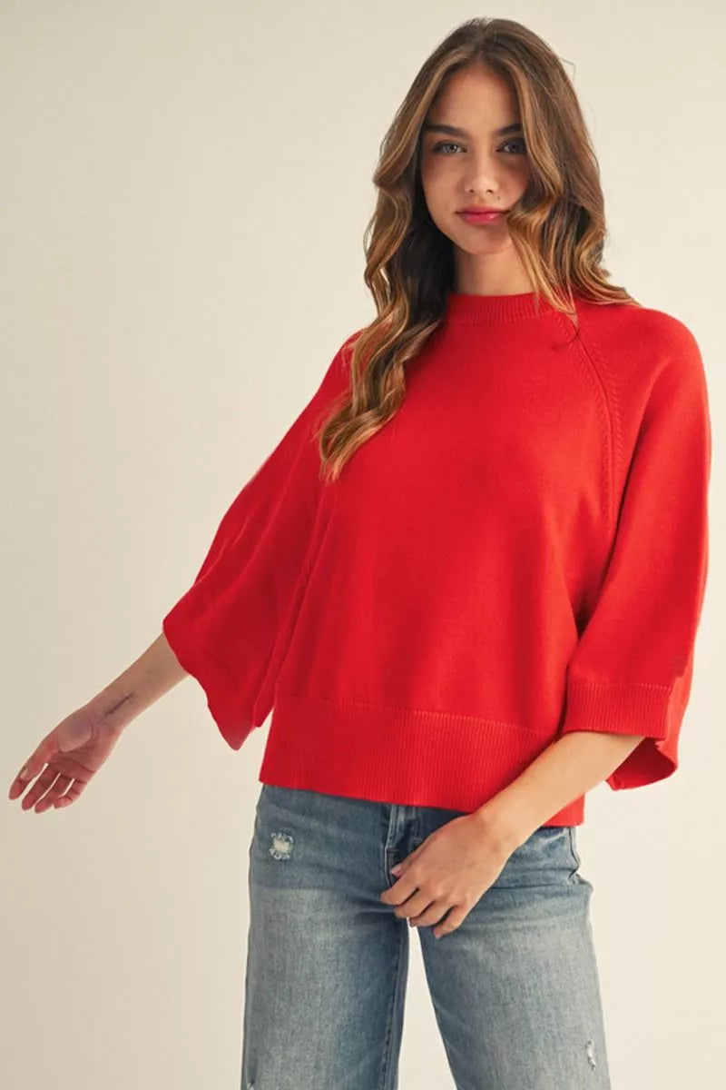 Crimson Crush Sweater