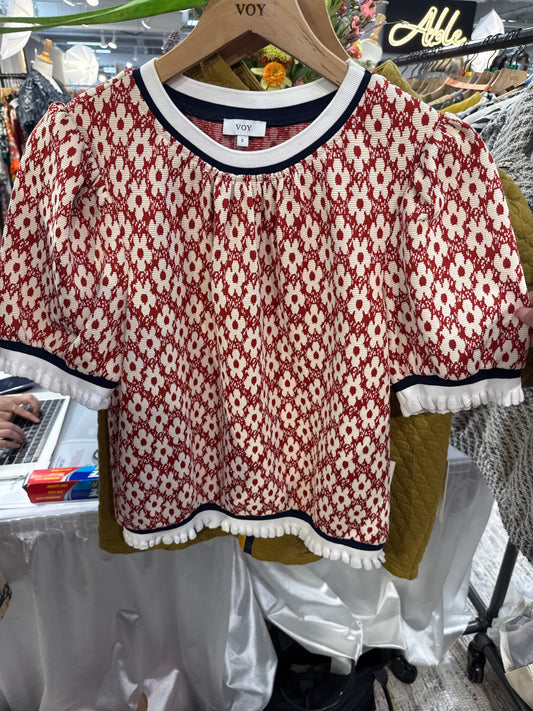 Americana Bloom Top