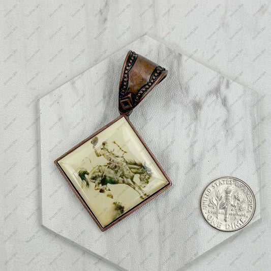 Copper Cowboy Pendent