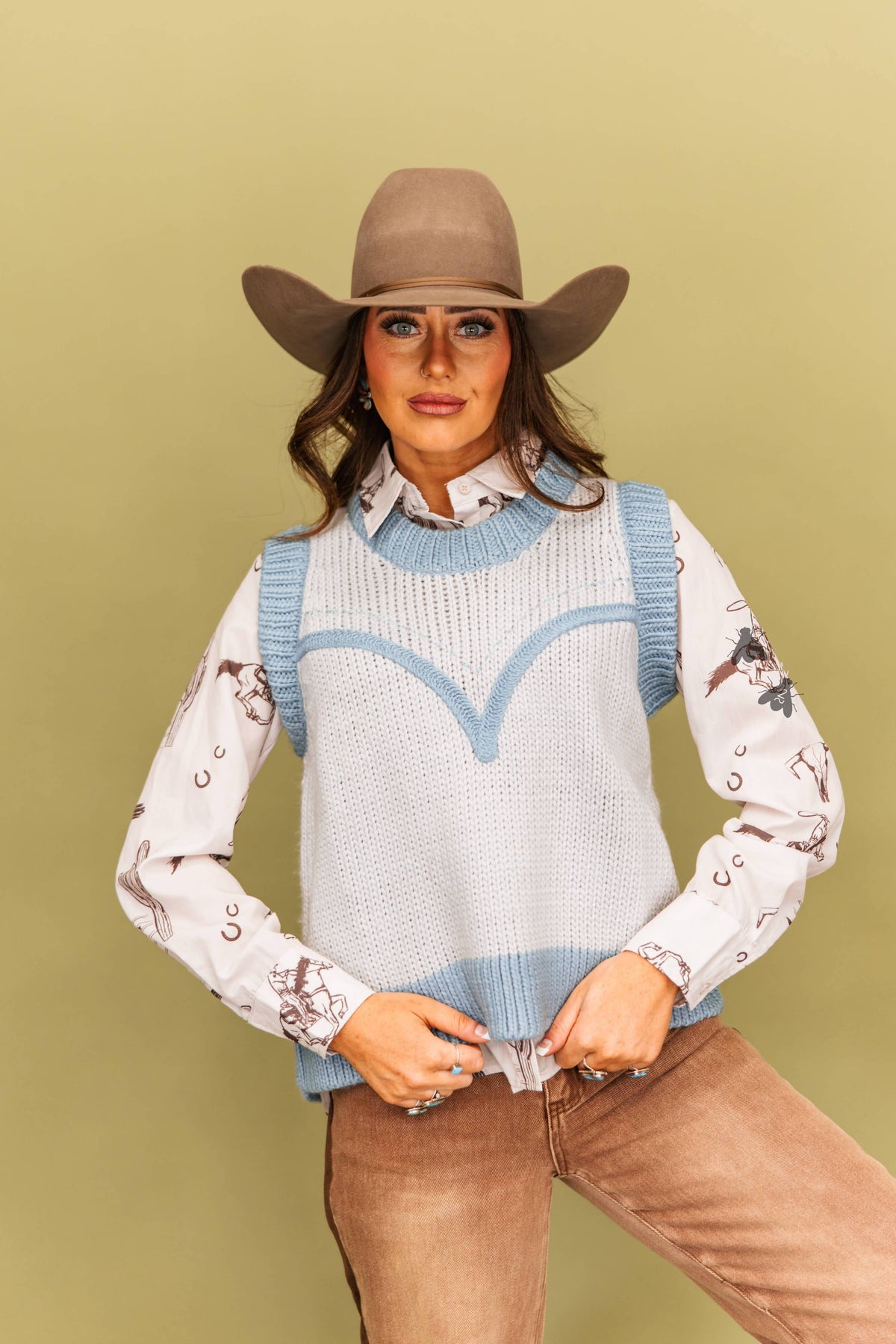 DAKOTA KNIT *DENIM