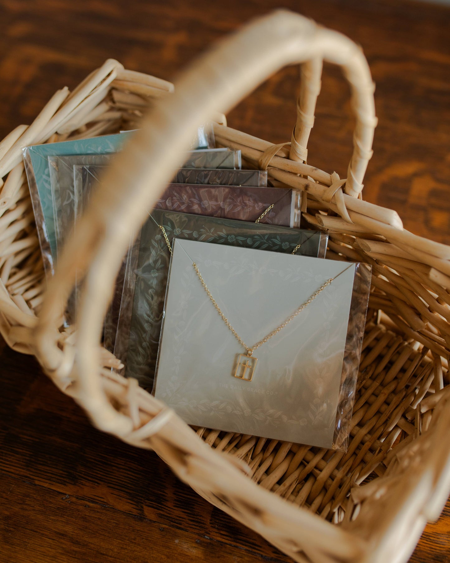Cut Out Cross Necklace
