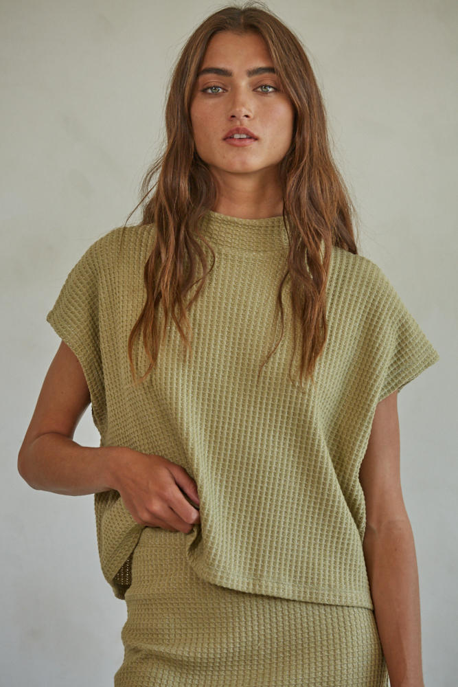 Cowgirl Mock Neck Tee