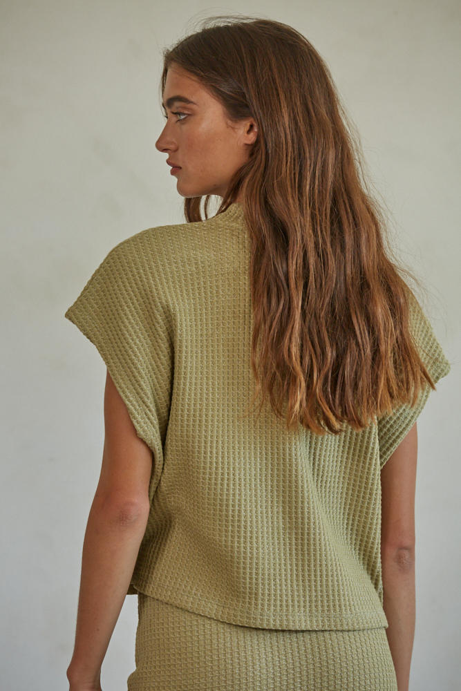 Cowgirl Mock Neck Tee