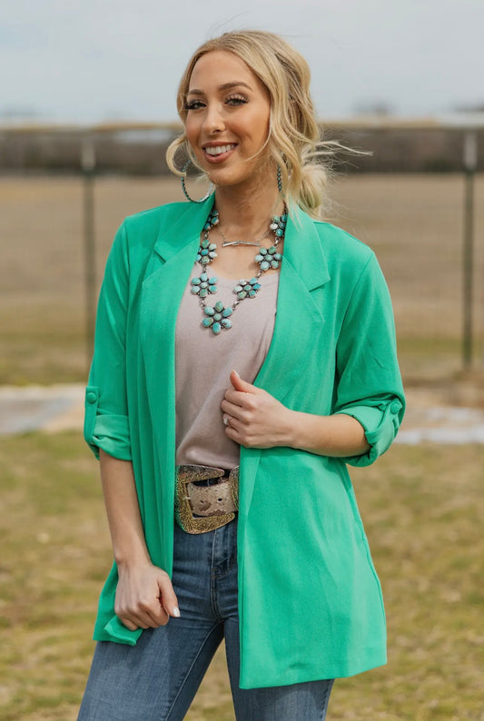 Lariat Leaf Blazer