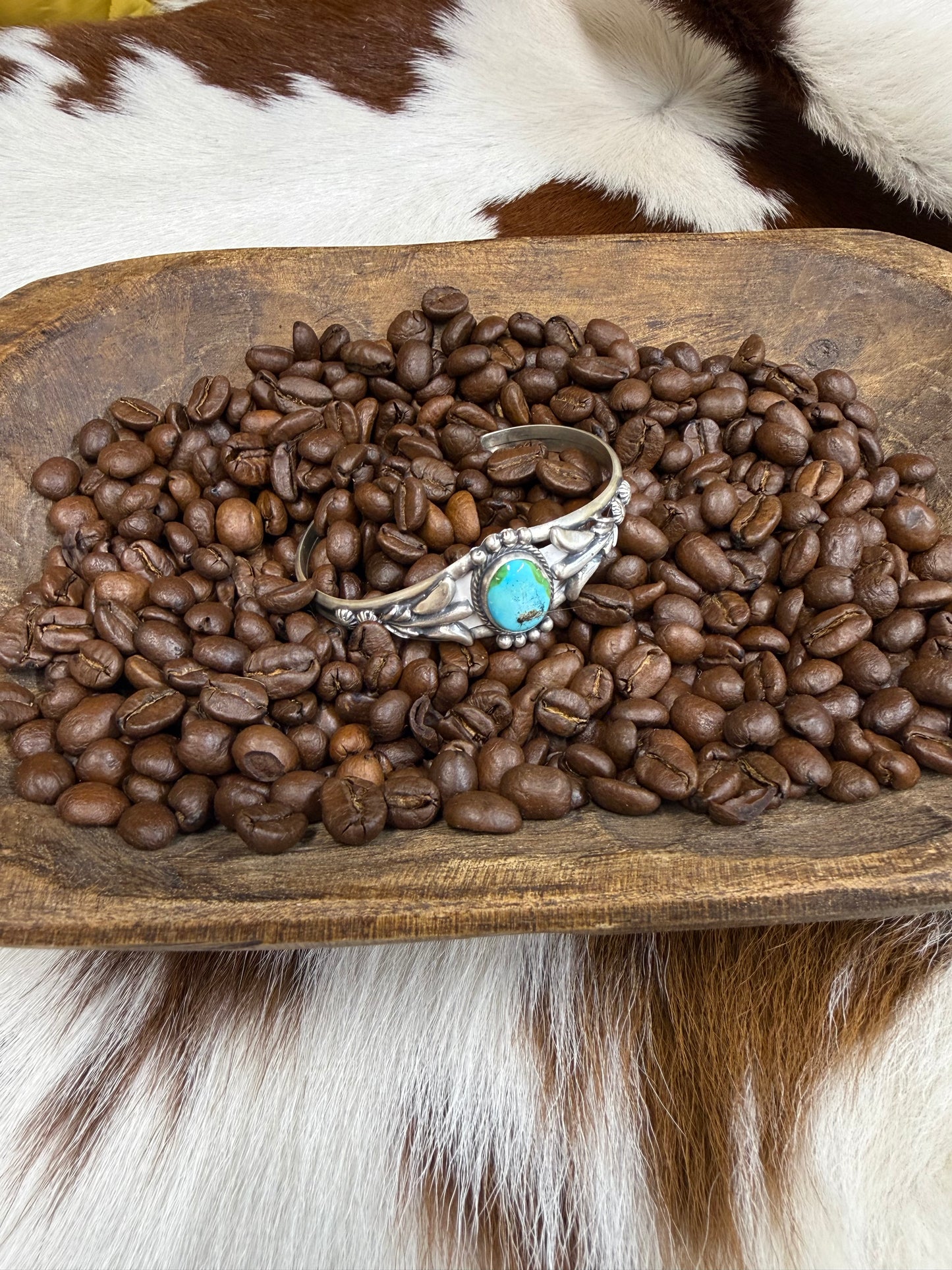 Navajo Sonoran Gold Cuff