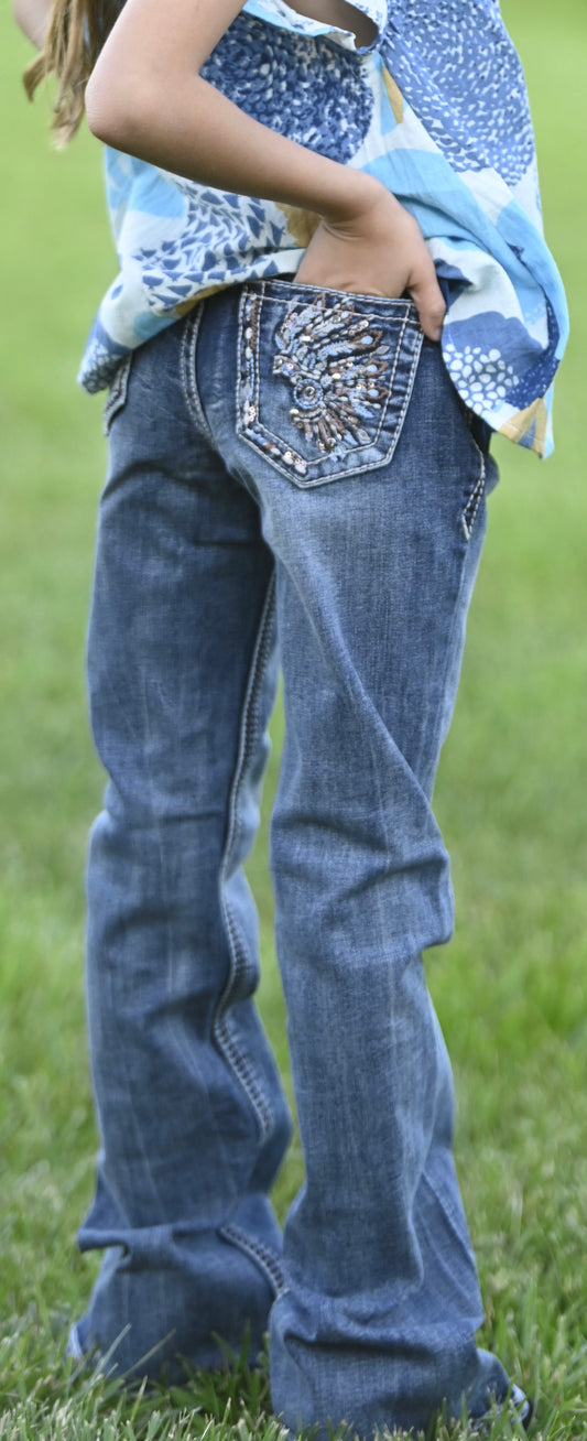 Girls' Indian Boot Cut