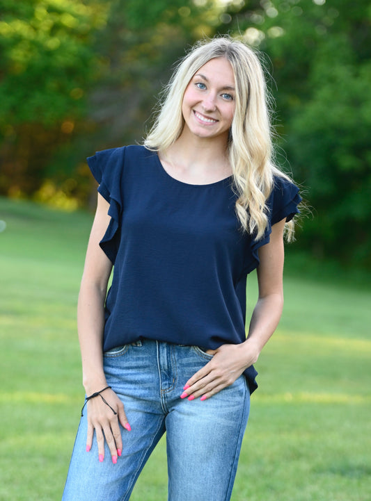 Midnight Prairie Blouse