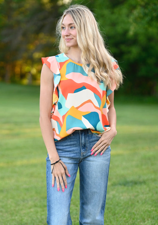 Painted Prairie Blouse