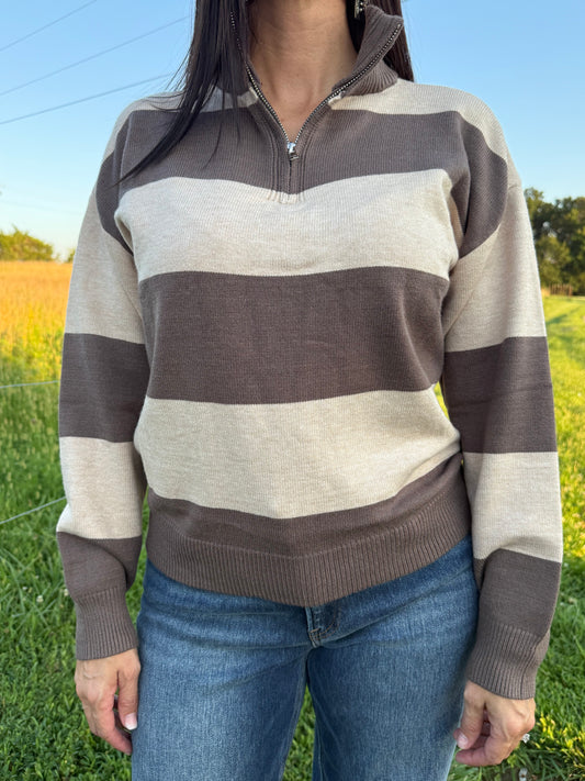 Coffee Run Quarter Zip