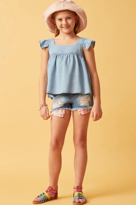 Girls Tencel Top