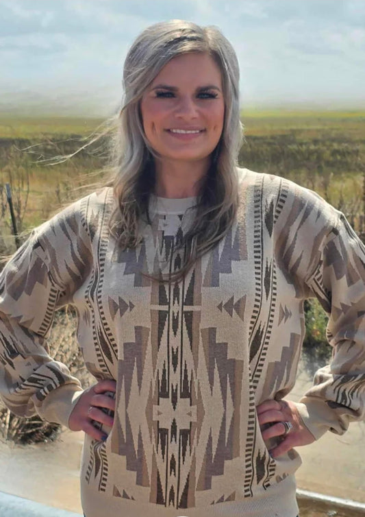 Wyoming Aztec Sweater