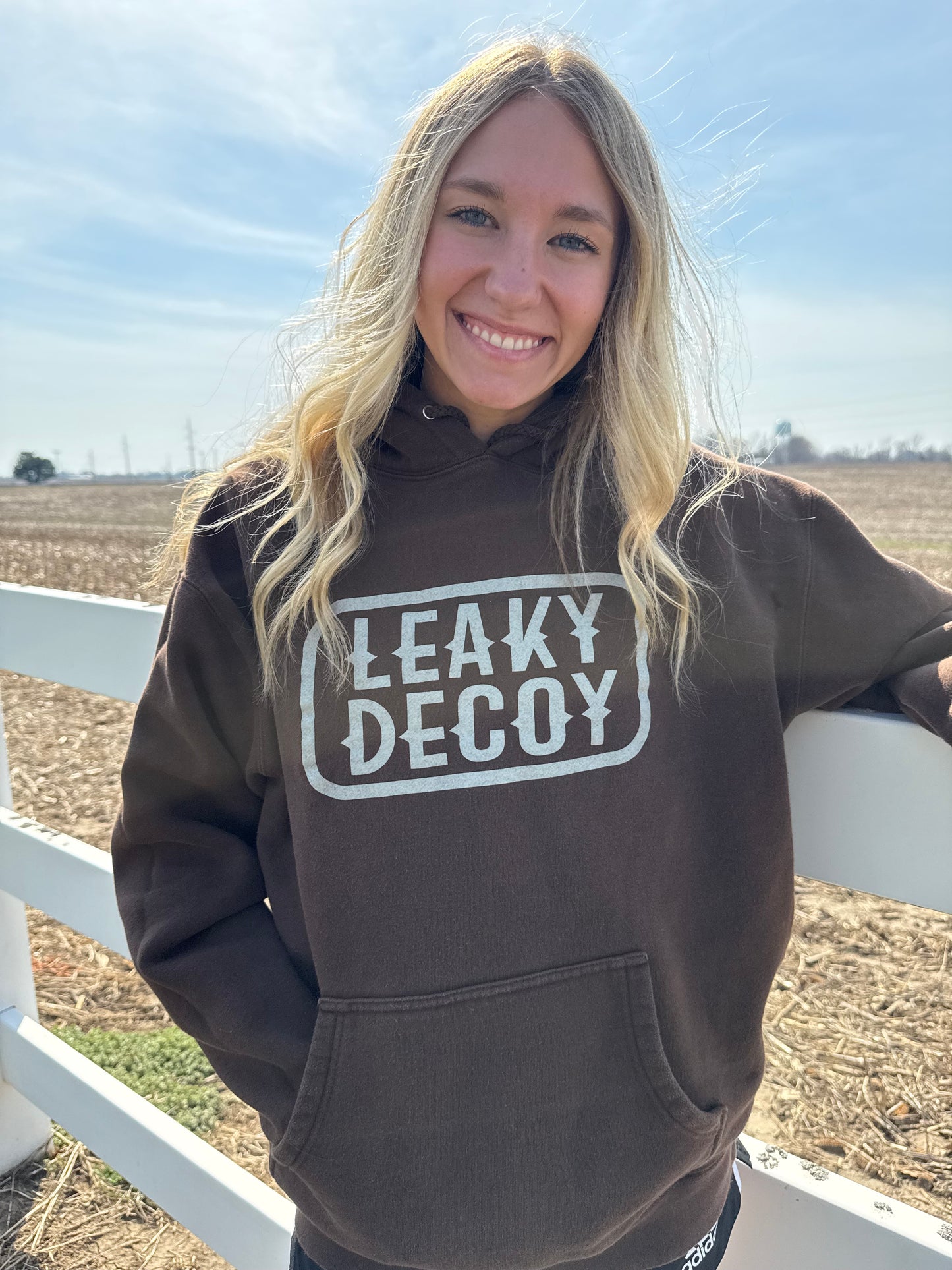 Leaky Decoy Logo Hoodie