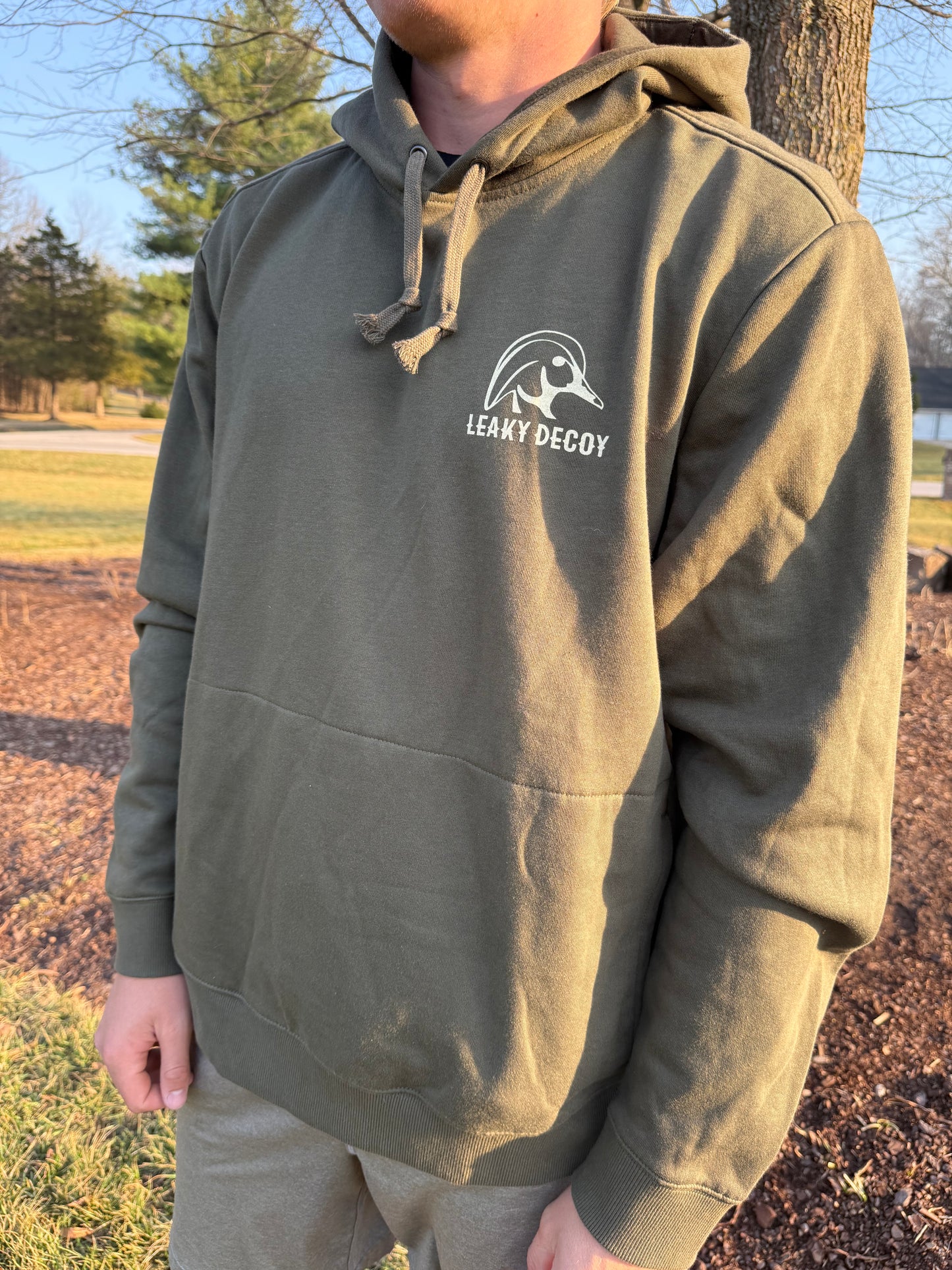 Leaky Decoy Wood Duck Hoodie
