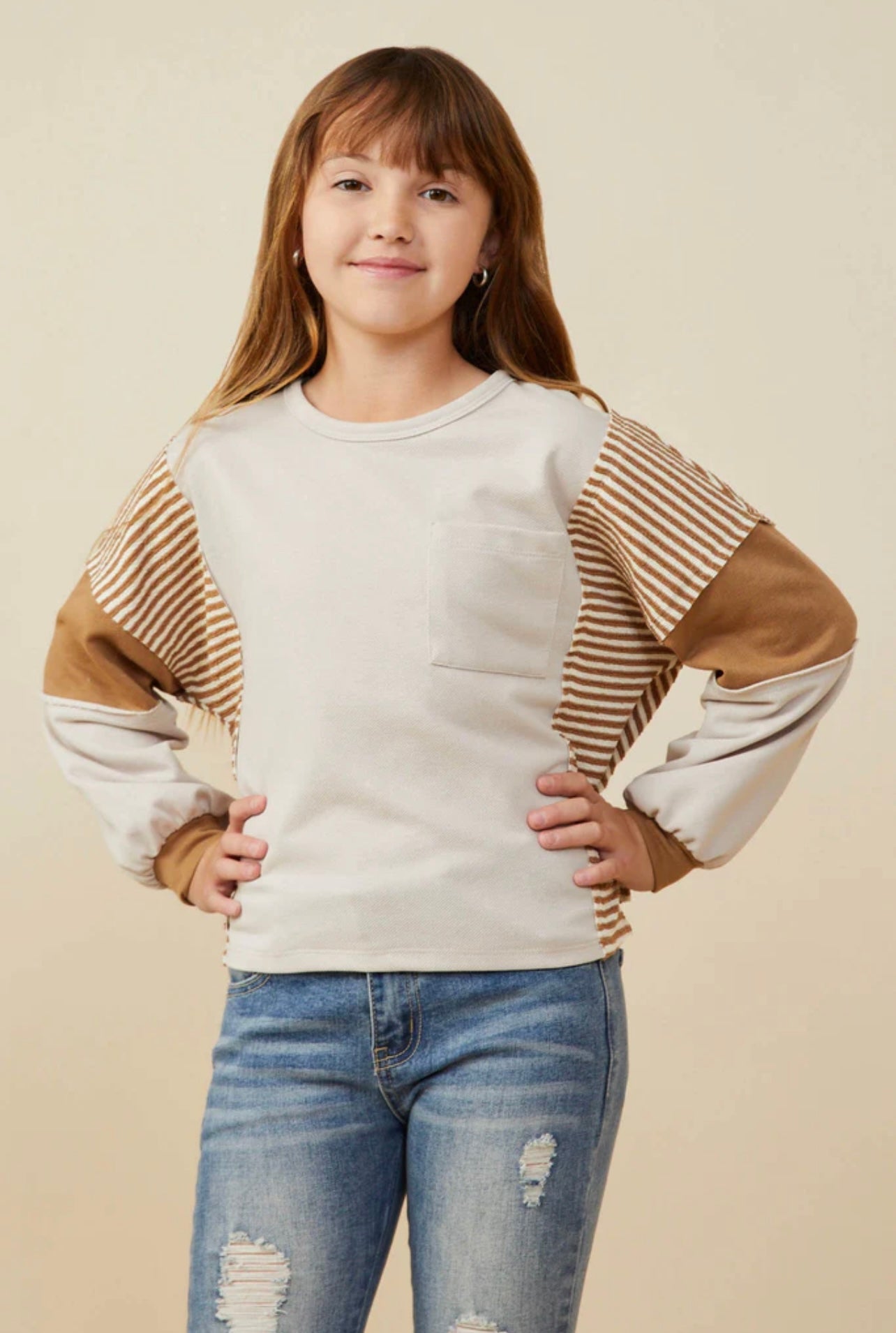 Girls: Birch & Bark Sweater