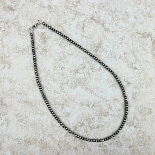 18 Inches 4mm silver
