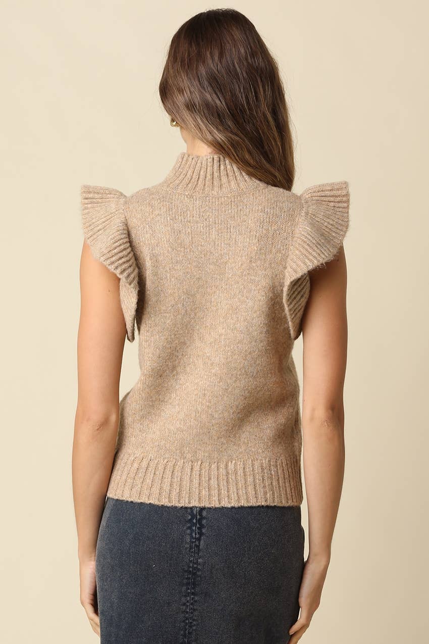 Cielo Ruffle Trim Sweater