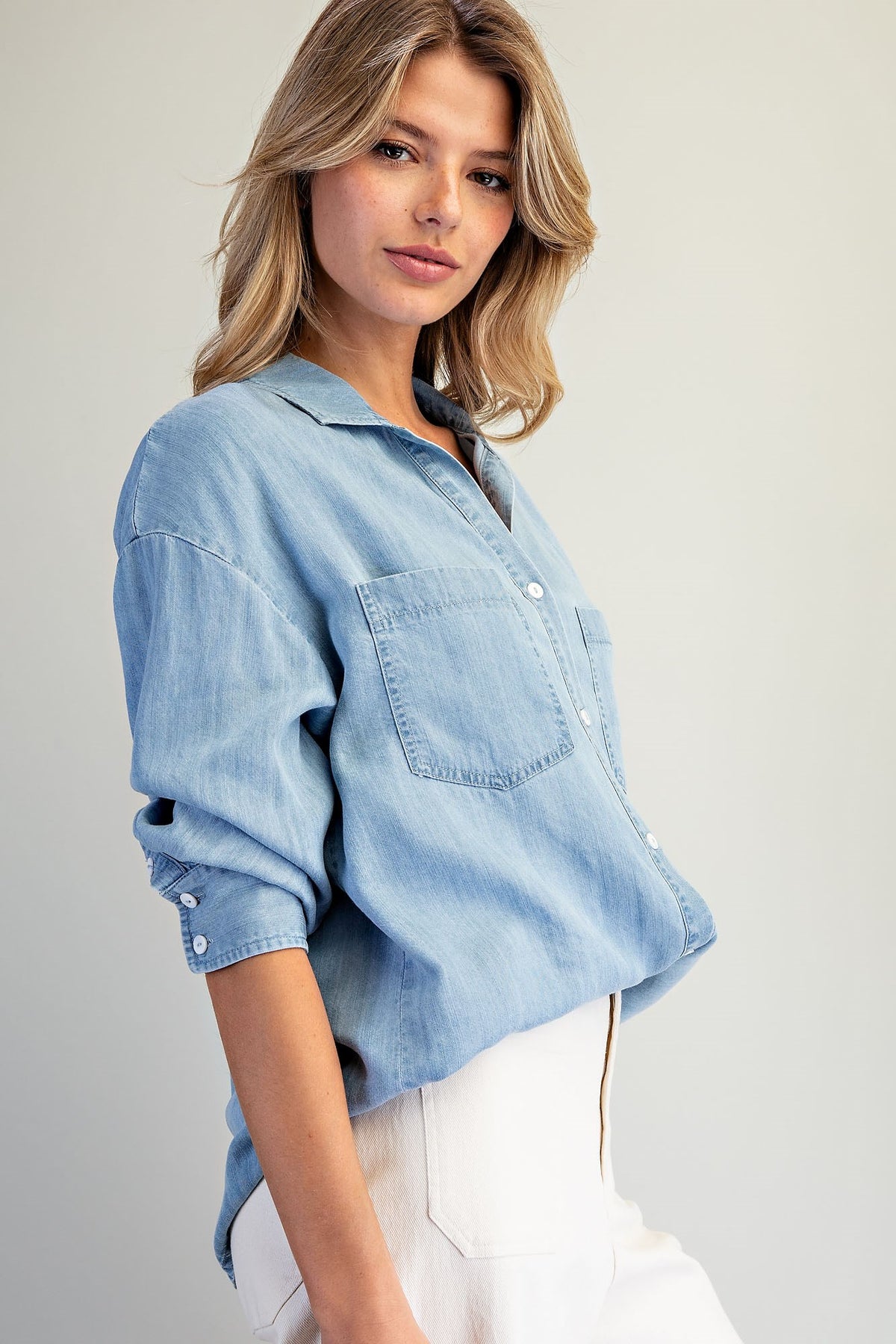 Denim Days Button Down