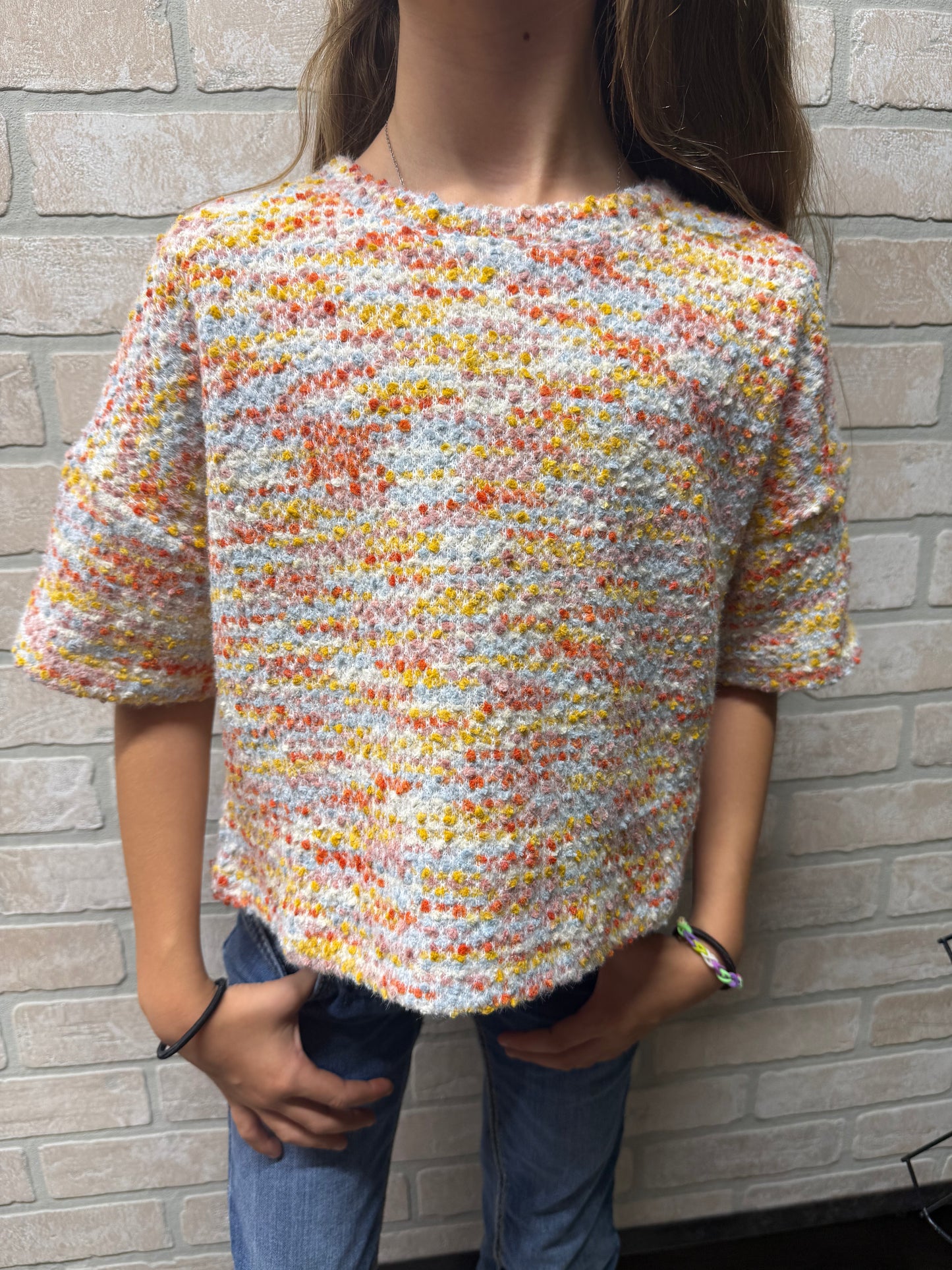 Girls: Multi-Colored Sweater