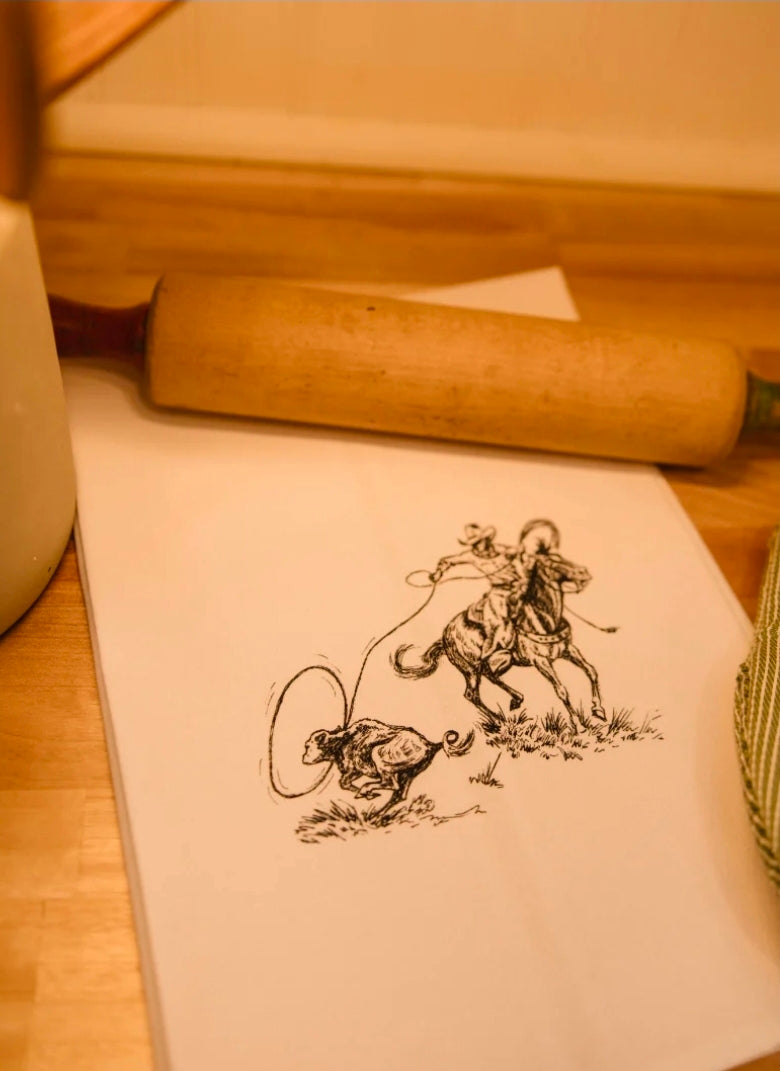 The Rancher Tea Towels