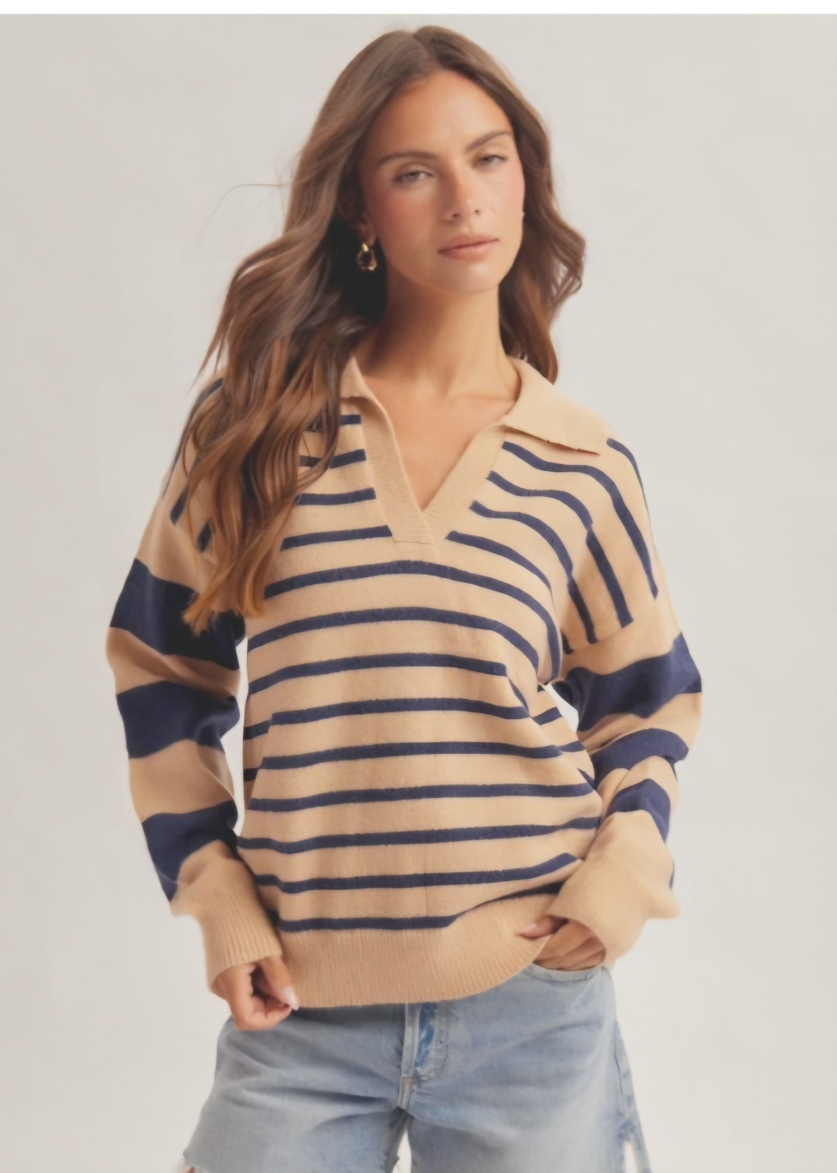 Mixed Stripe Sweater